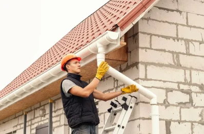 Pose et remplacement de gouttières à Thourotte